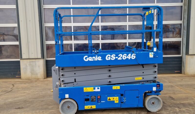 2019 Genie GS2646 Manlifts For Auction: Leeds, UK – 30th April, 1st, 2nd & 3rd May 25 full