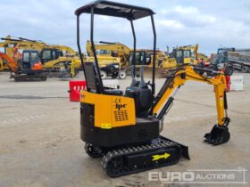 Unused 2024 JPC HT12 Micro Excavators For Auction: Leeds, UK – 30th April, 1st, 2nd & 3rd May 25 full