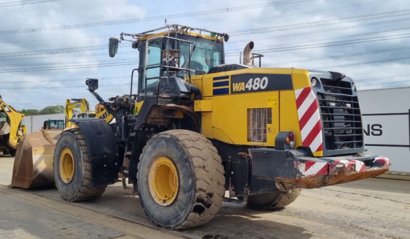 2019 Komatsu WA480-8 Wheeled Loaders For Auction: Leeds, UK – 30th April, 1st, 2nd & 3rd May 25 full