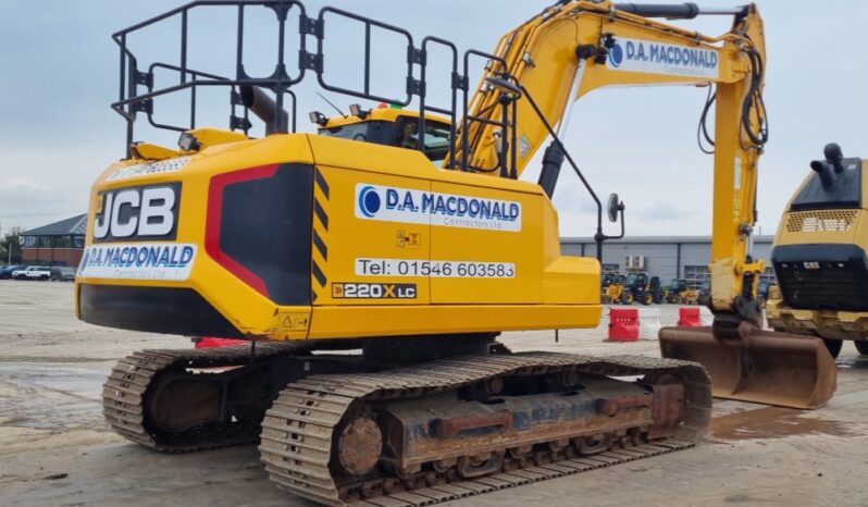 2022 JCB 220X L 20 Ton+ Excavators For Auction: Leeds, UK – 30th April, 1st, 2nd & 3rd May 25 full