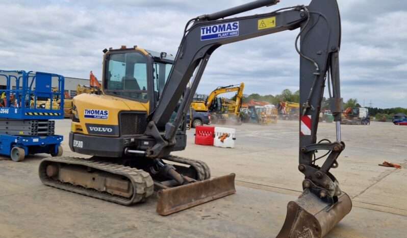 2019 Volvo ECR58D Mini Excavators For Auction: Leeds, UK – 30th April, 1st, 2nd & 3rd May 25 full