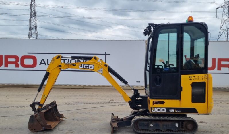 2019 JCB 15C-1 Mini Excavators For Auction: Leeds, UK – 30th April, 1st, 2nd & 3rd May 25 full