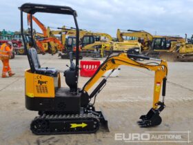 Unused 2024 JPC HT12 Micro Excavators For Auction: Leeds, UK – 30th April, 1st, 2nd & 3rd May 25 full