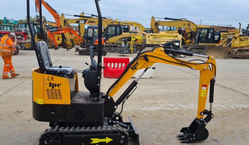 Unused 2024 JPC HT12 Micro Excavators For Auction: Leeds, UK – 30th April, 1st, 2nd & 3rd May 25 full