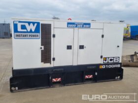 2019 JCB G100RS Generators For Auction: Leeds, UK – 30th April, 1st, 2nd & 3rd May 25 full