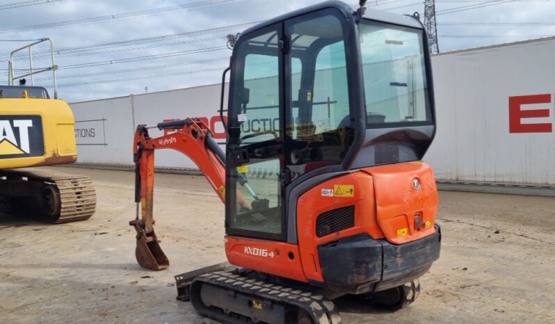 2016 Kubota KX016-4 Mini Excavators For Auction: Leeds, UK – 30th April, 1st, 2nd & 3rd May 25 full