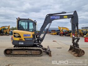 2019 Volvo ECR58D Mini Excavators For Auction: Leeds, UK – 30th April, 1st, 2nd & 3rd May 25 full