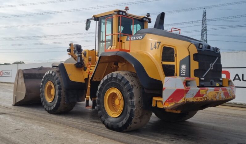 2019 Volvo L220H Wheeled Loaders For Auction: Leeds, UK – 30th April, 1st, 2nd & 3rd May 25 full