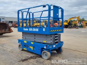 2019 Genie GS2646 Manlifts For Auction: Leeds, UK – 30th April, 1st, 2nd & 3rd May 25 full