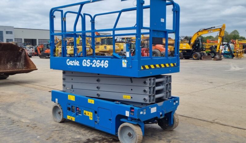 2019 Genie GS2646 Manlifts For Auction: Leeds, UK – 30th April, 1st, 2nd & 3rd May 25 full