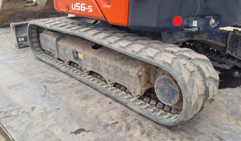 2020 Kubota U56-5 Mini Excavators For Auction: Leeds, UK – 30th April, 1st, 2nd & 3rd May 25 full