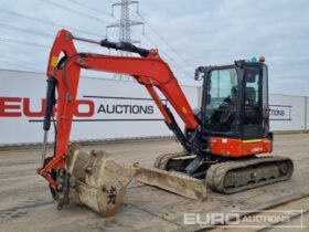 2020 Kubota U56-5 Mini Excavators For Auction: Leeds, UK – 30th April, 1st, 2nd & 3rd May 25