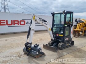 2023 Bobcat E20Z Mini Excavators For Auction: Leeds, UK – 30th April, 1st, 2nd & 3rd May 25