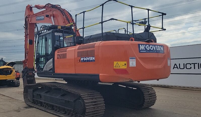 2019 Hitachi ZX350LC-6 20 Ton+ Excavators For Auction: Leeds, UK – 30th April, 1st, 2nd & 3rd May 25 full