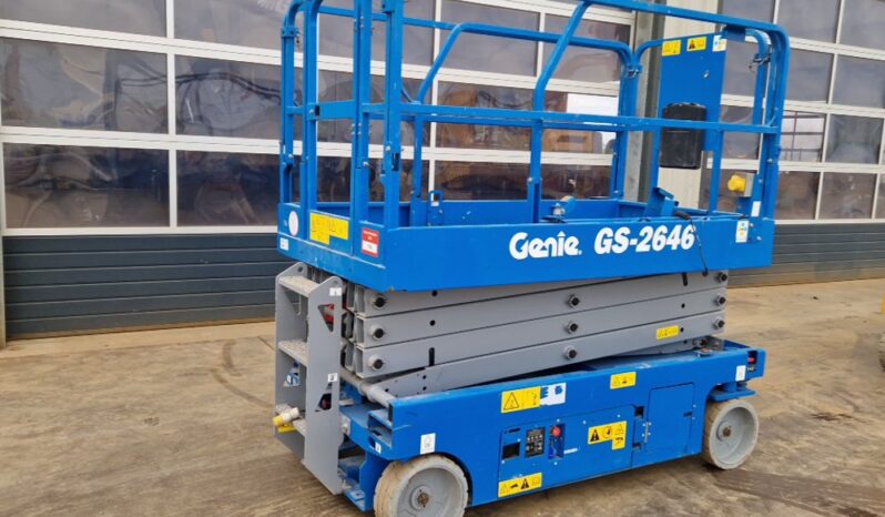 2019 Genie GS2646 Manlifts For Auction: Leeds, UK – 30th April, 1st, 2nd & 3rd May 25