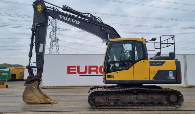2015 Volvo EC140DL 10 Ton+ Excavators For Auction: Leeds, UK – 30th April, 1st, 2nd & 3rd May 25 full