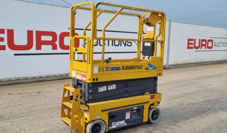2022 XCMG XG0807AC Manlifts For Auction: Leeds, UK – 30th April, 1st, 2nd & 3rd May 25