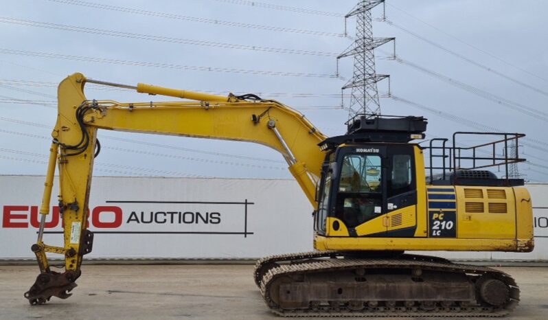 2016 Komatsu PC210LC-10 20 Ton+ Excavators For Auction: Leeds, UK – 30th April, 1st, 2nd & 3rd May 25 full
