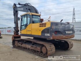 Volvo EC210CL 20 Ton+ Excavators For Auction: Leeds, UK – 30th April, 1st, 2nd & 3rd May 25 full