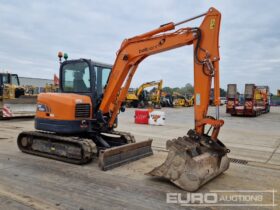 2021 Doosan DX62R-3 6 Ton+ Excavators For Auction: Leeds, UK – 30th April, 1st, 2nd & 3rd May 25 full