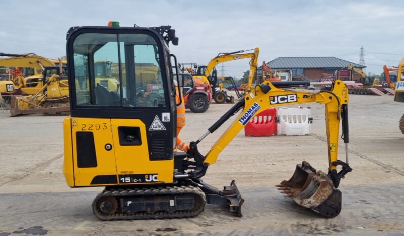 2019 JCB 15C-1 Mini Excavators For Auction: Leeds, UK – 30th April, 1st, 2nd & 3rd May 25 full