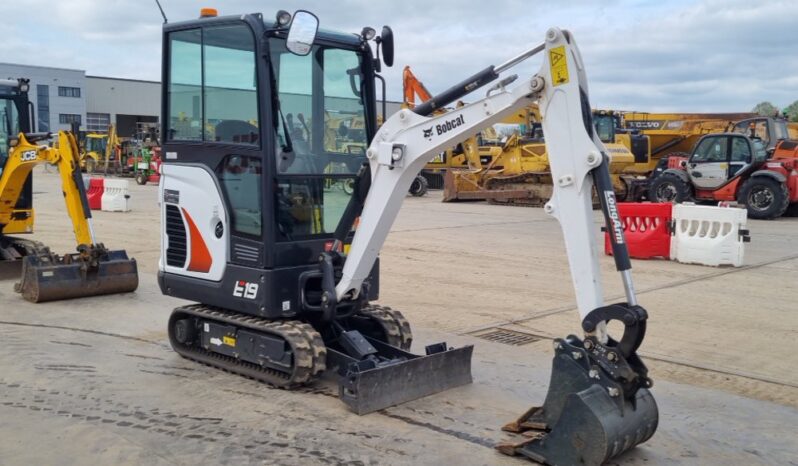 2023 Bobcat E19 Mini Excavators For Auction: Leeds, UK – 30th April, 1st, 2nd & 3rd May 25 full