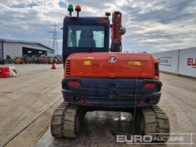 2019 Kubota KX080-4A 6 Ton+ Excavators For Auction: Leeds, UK – 30th April, 1st, 2nd & 3rd May 25 full