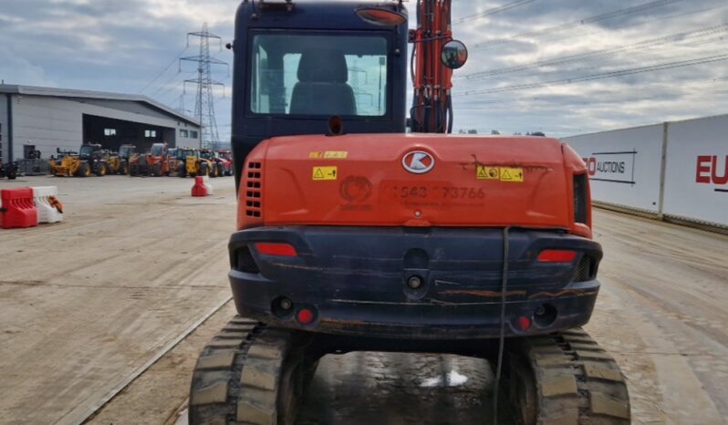 2019 Kubota KX080-4A 6 Ton+ Excavators For Auction: Leeds, UK – 30th April, 1st, 2nd & 3rd May 25 full