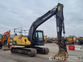 2015 Volvo EC140DL 10 Ton+ Excavators For Auction: Leeds, UK – 30th April, 1st, 2nd & 3rd May 25 full