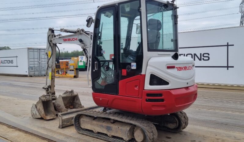 2020 Takeuchi TB230 Mini Excavators For Auction: Leeds, UK – 30th April, 1st, 2nd & 3rd May 25 full