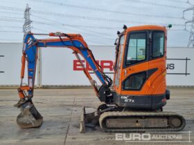 2018 Doosan DX27Z Mini Excavators For Auction: Leeds, UK – 30th April, 1st, 2nd & 3rd May 25 full