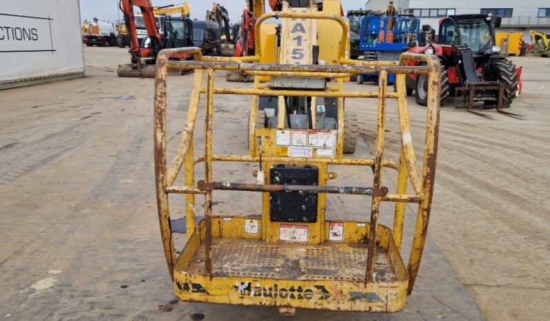 2011 Haulotte HA15IP Manlifts For Auction: Leeds, UK – 30th April, 1st, 2nd & 3rd May 25 full
