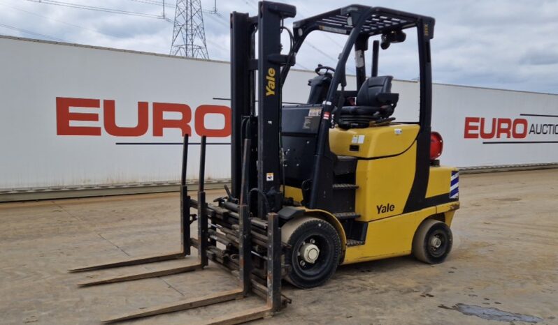 Yale GLP35VX Forklifts For Auction: Leeds, UK – 30th April, 1st, 2nd & 3rd May 25