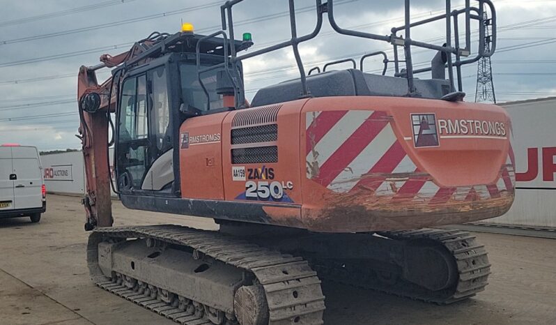 2018 Hitachi ZX250LC-6 20 Ton+ Excavators For Auction: Leeds, UK – 30th April, 1st, 2nd & 3rd May 25 full