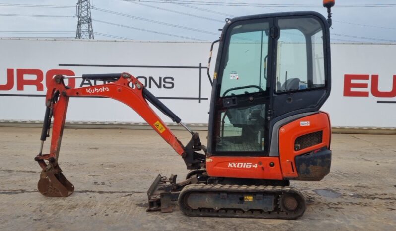 2019 Kubota KX016-4 Mini Excavators For Auction: Leeds, UK – 30th April, 1st, 2nd & 3rd May 25 full