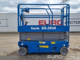 2019 Genie GS2646 Manlifts For Auction: Leeds, UK – 30th April, 1st, 2nd & 3rd May 25 full