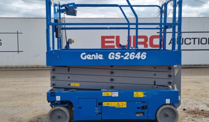 2019 Genie GS2646 Manlifts For Auction: Leeds, UK – 30th April, 1st, 2nd & 3rd May 25 full