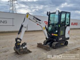 2023 Bobcat E19 Mini Excavators For Auction: Leeds, UK – 30th April, 1st, 2nd & 3rd May 25
