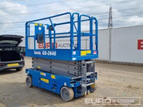 2019 Genie GS2646 Manlifts For Auction: Leeds, UK – 30th April, 1st, 2nd & 3rd May 25 full