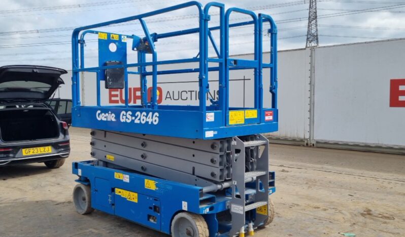 2019 Genie GS2646 Manlifts For Auction: Leeds, UK – 30th April, 1st, 2nd & 3rd May 25 full