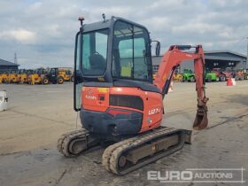 2016 Kubota U27-4 Mini Excavators For Auction: Leeds, UK – 30th April, 1st, 2nd & 3rd May 25 full
