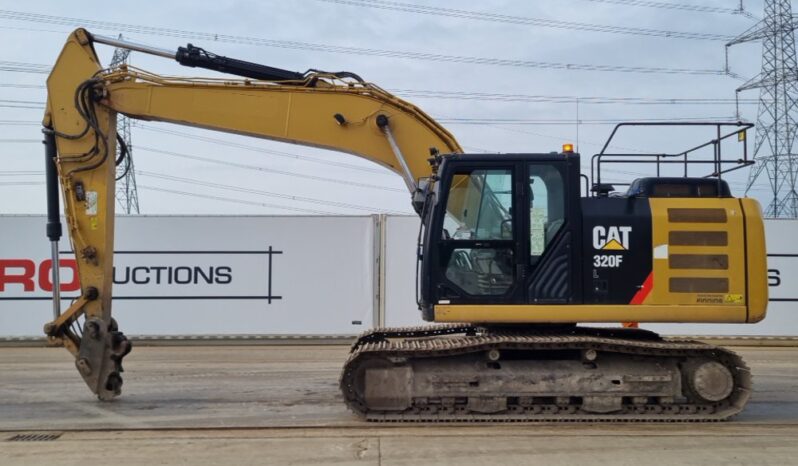 2017 CAT 320FL 20 Ton+ Excavators For Auction: Leeds, UK – 30th April, 1st, 2nd & 3rd May 25 full