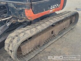 2016 Kubota U27-4 Mini Excavators For Auction: Leeds, UK – 30th April, 1st, 2nd & 3rd May 25 full