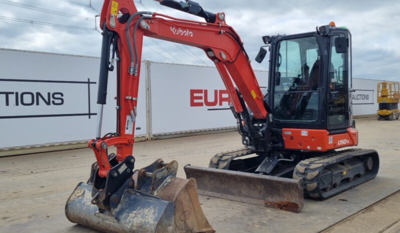 2023 Kubota U50-5 Mini Excavators For Auction: Leeds, UK – 30th April, 1st, 2nd & 3rd May 25