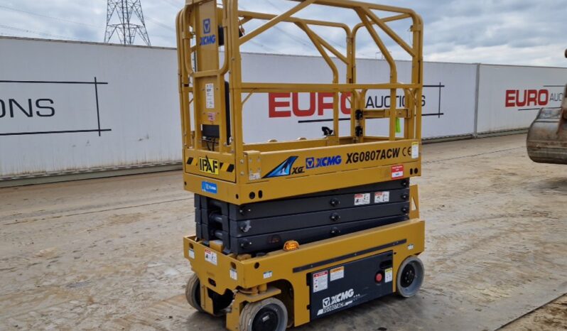 2022 XCMG XG0807ACW Manlifts For Auction: Leeds, UK – 30th April, 1st, 2nd & 3rd May 25