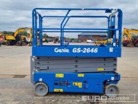 2019 Genie GS2646 Manlifts For Auction: Leeds, UK – 30th April, 1st, 2nd & 3rd May 25 full