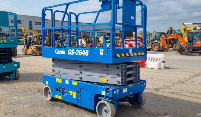 2019 Genie GS2646 Manlifts For Auction: Leeds, UK – 30th April, 1st, 2nd & 3rd May 25 full