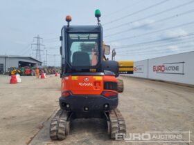 2016 Kubota U27-4 Mini Excavators For Auction: Leeds, UK – 30th April, 1st, 2nd & 3rd May 25 full