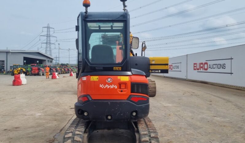 2016 Kubota U27-4 Mini Excavators For Auction: Leeds, UK – 30th April, 1st, 2nd & 3rd May 25 full