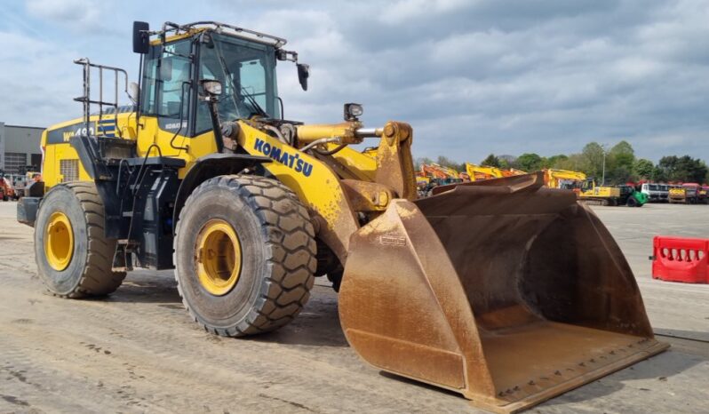 2019 Komatsu WA480-8 Wheeled Loaders For Auction: Leeds, UK – 30th April, 1st, 2nd & 3rd May 25 full